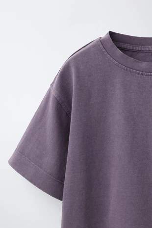 Футболка Heavy Weight с эффектом потертости- Заказать в России