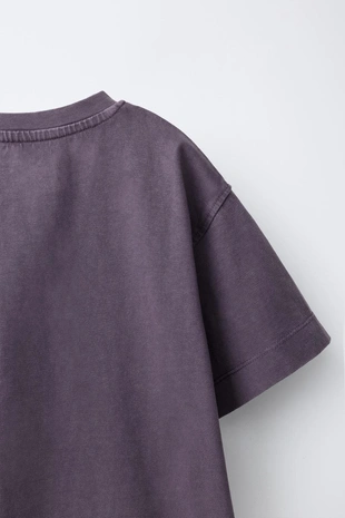 Футболка Heavy Weight с эффектом потертости- Заказать в России