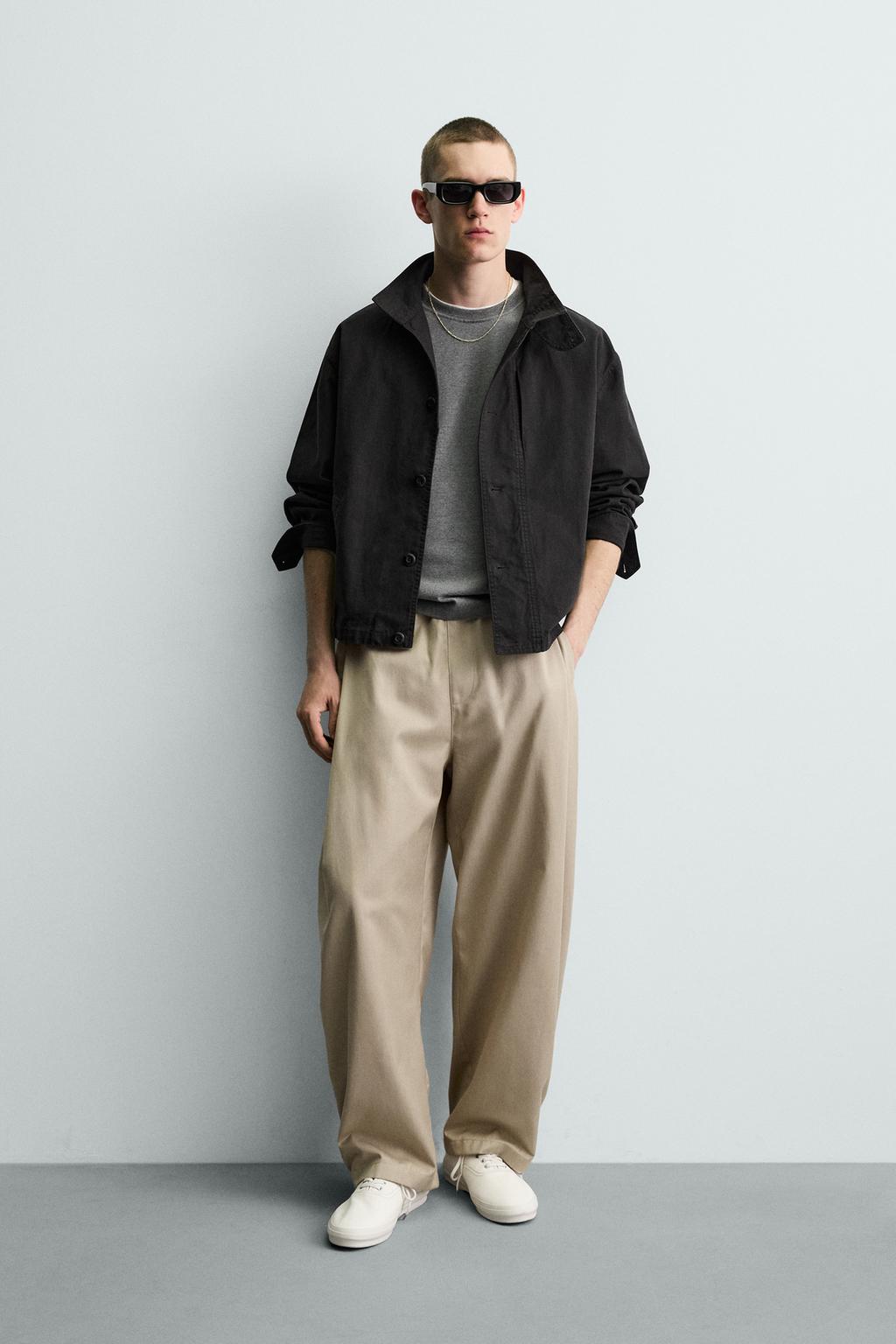 БРЮКИ BALLOON FIT С ЗАЩИПАМИ