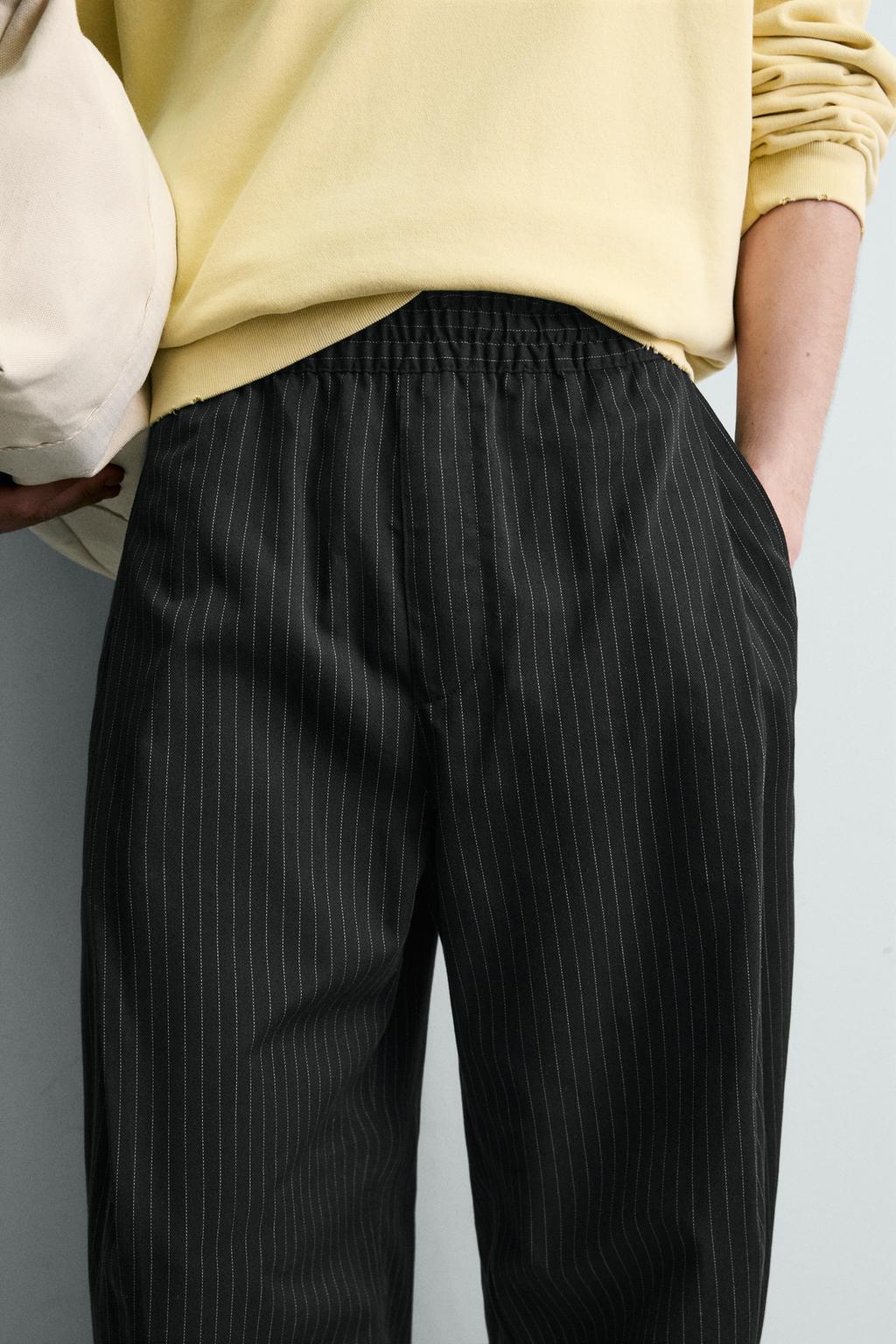 БРЮКИ BALLOON FIT С ЗАЩИПАМИ