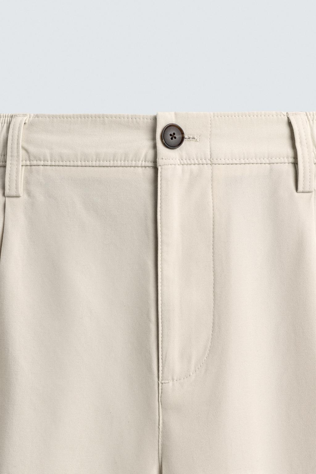 БРЮКИ STRAIGHT FIT СО СКЛАДКАМИ