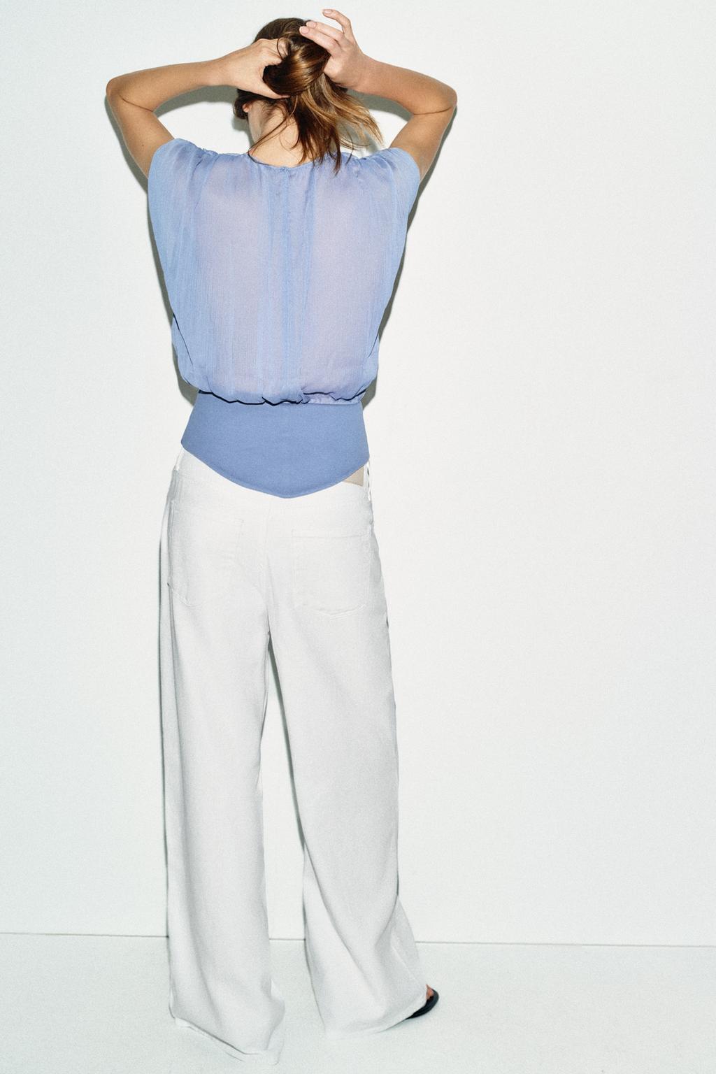 КОМБИНИРОВАННЫЙ ТОП ИЗ ЖОРЖЕТА