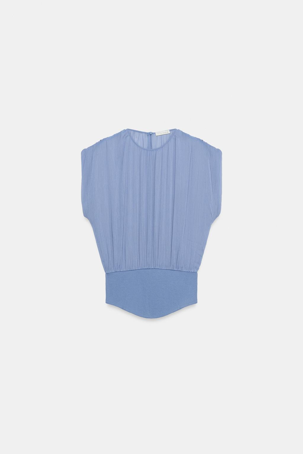 КОМБИНИРОВАННЫЙ ТОП ИЗ ЖОРЖЕТА