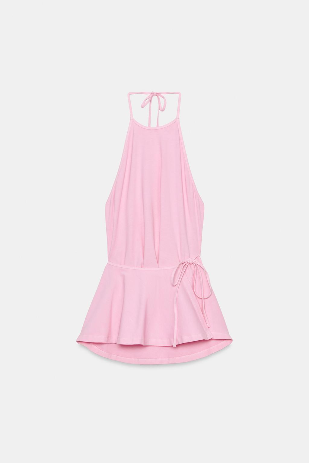 ТОП С ГОРЛОВИНОЙ ХАЛТЕР И ПОЯСОМ-КУШАКОМ