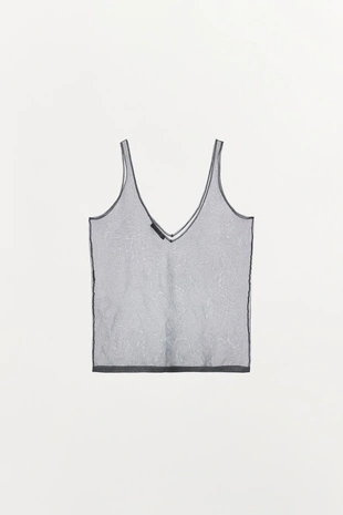 Топ с блестящей нитью- Заказать в России