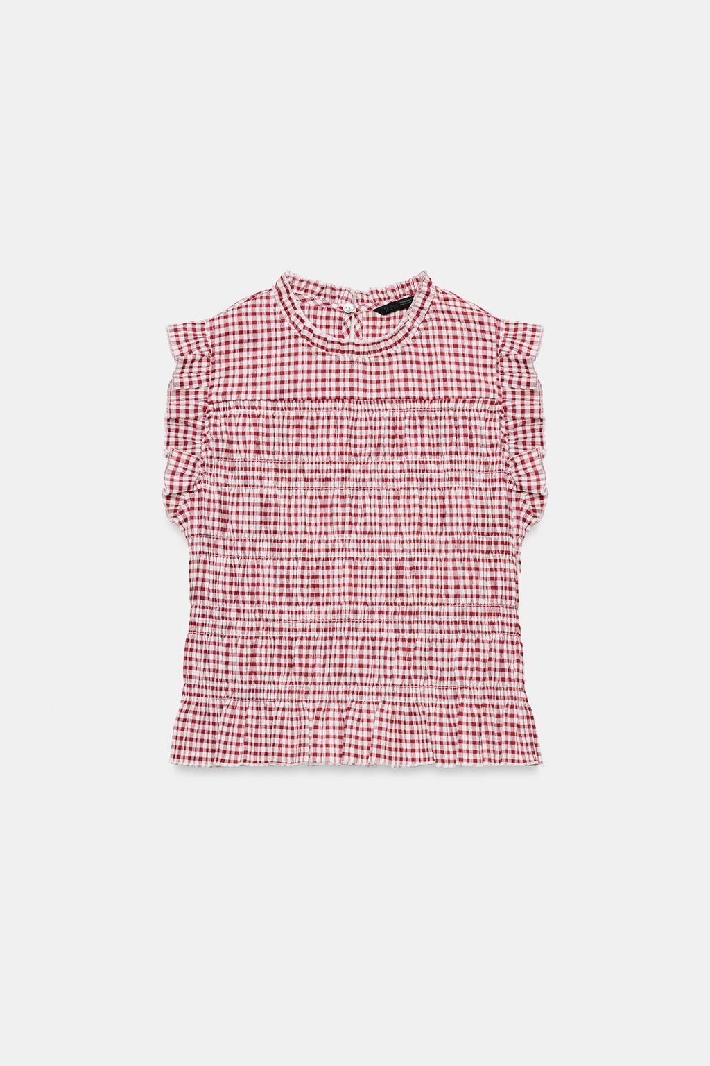 ТОП ИЗ ЖАТОЙ ТКАНИ В КЛЕТКУ ВИШИ