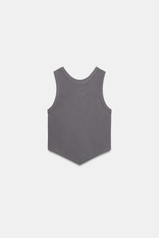 Струящийся топ с открытой спиной