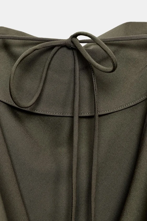 СТРУЯЩИЙСЯ ТОП С КОРОТКИМ РУКАВОМ — коллекция Zara «ZW»