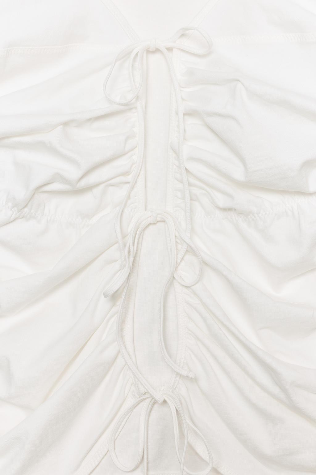 ТОП С ЗАВЯЗКАМИ И ДРАПИРОВКОЙ