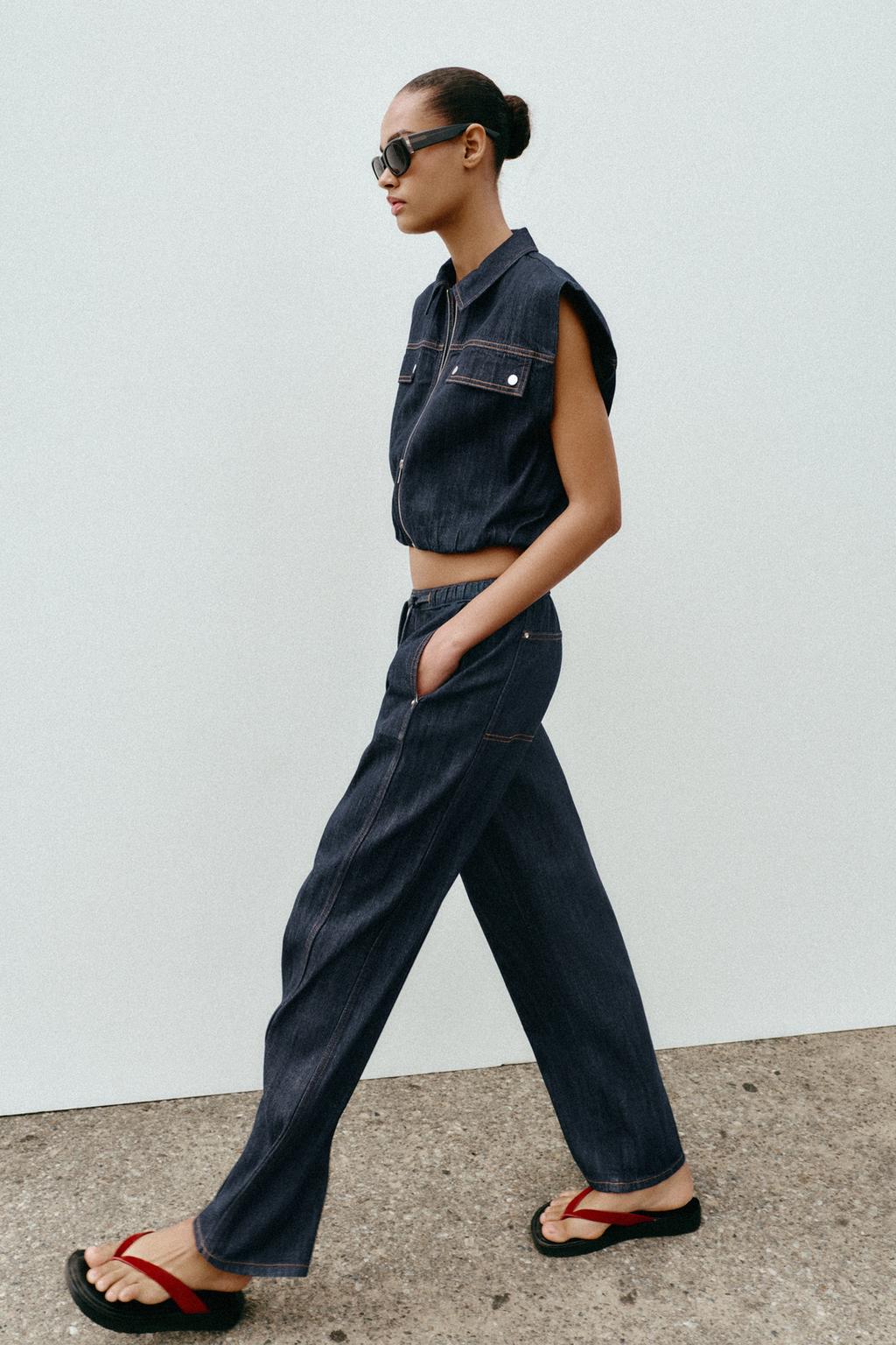 ДЖИНСОВЫЙ ЖИЛЕТ Z1975 GLOBO