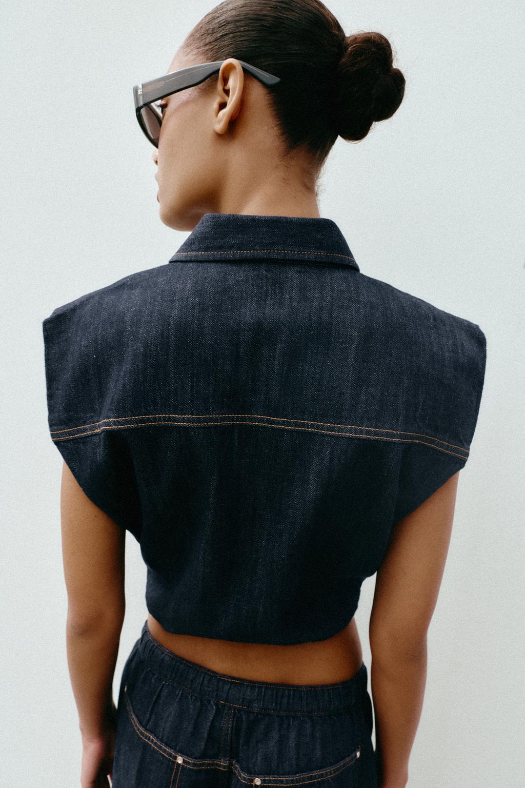 ДЖИНСОВЫЙ ЖИЛЕТ Z1975 GLOBO