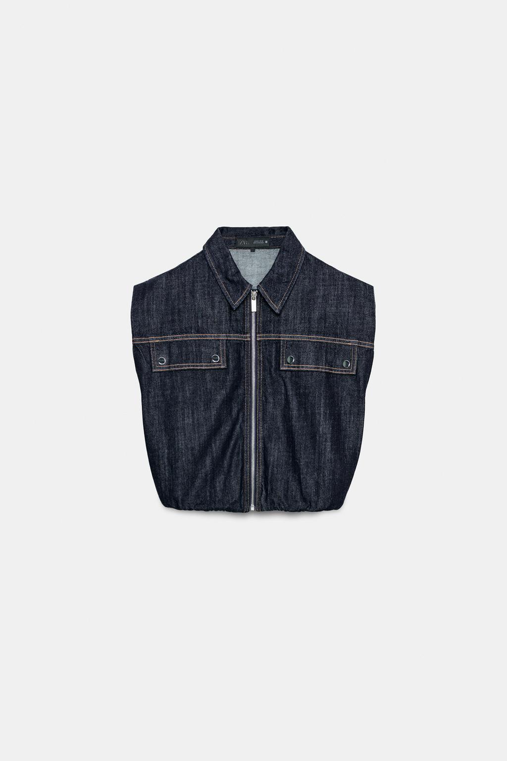 ДЖИНСОВЫЙ ЖИЛЕТ Z1975 GLOBO