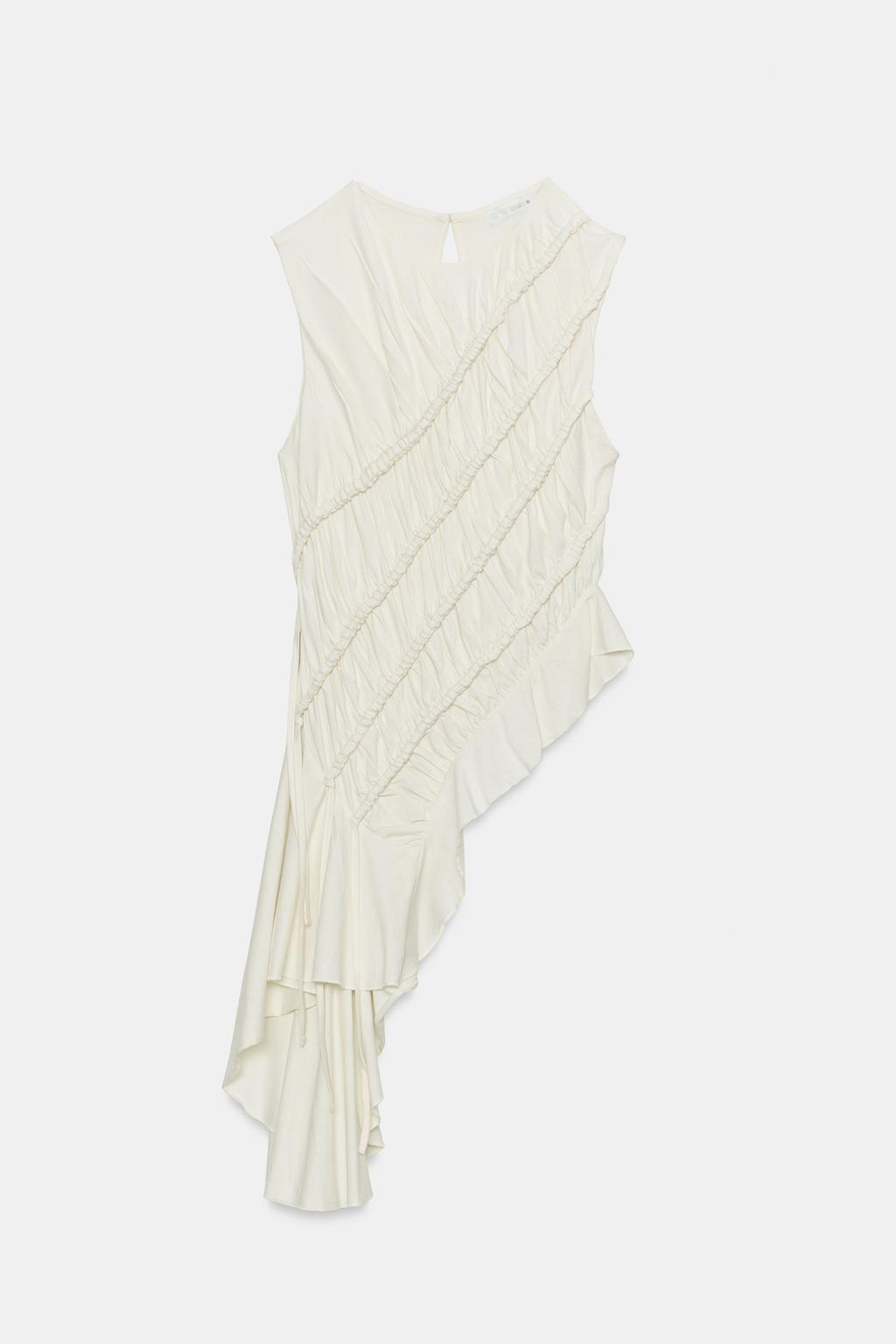 ТОП АСИММЕТРИЧНОГО КРОЯ СО СБОРКАМИ