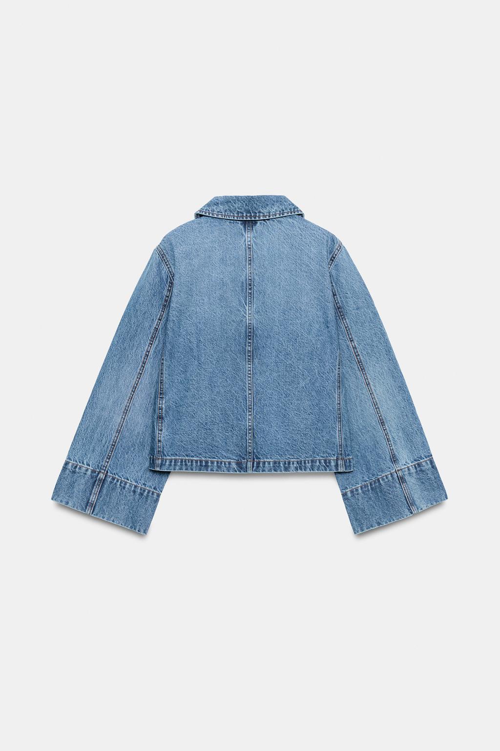 УКОРОЧЕННАЯ ДЖИНСОВАЯ КУРТКА Z1975