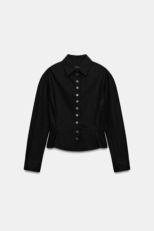 Рубашка с баской и пуговицами — Zw Collection- Заказать в России