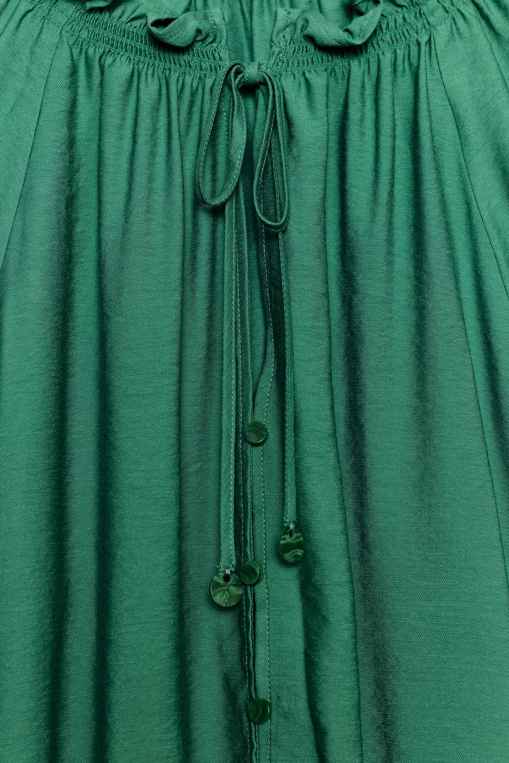 БЛУЗА В РОМАНТИЧЕСКОМ СТИЛЕ С ВОЛАНАМИ