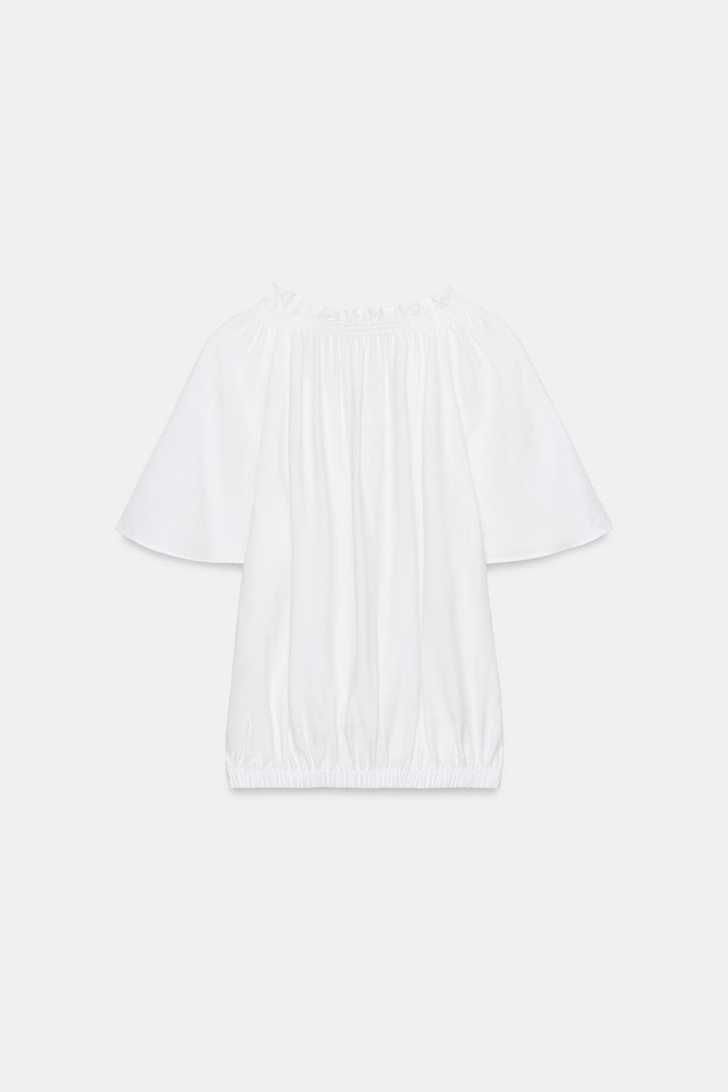 БЛУЗА В РОМАНТИЧЕСКОМ СТИЛЕ С ВОЛАНАМИ