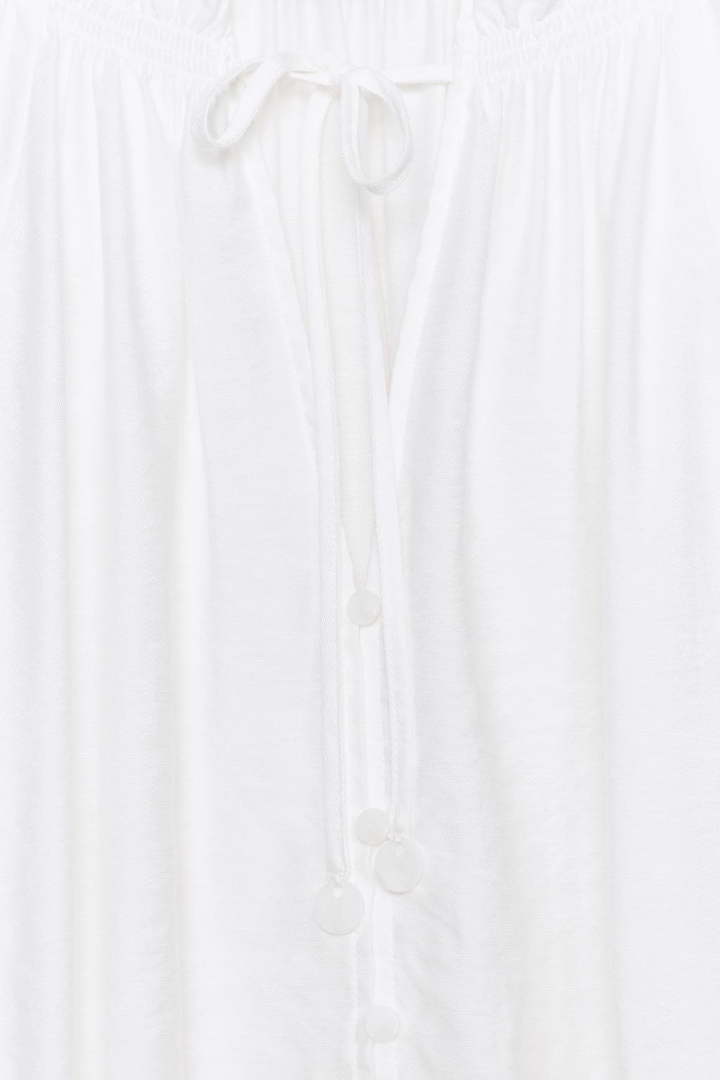 БЛУЗА В РОМАНТИЧЕСКОМ СТИЛЕ С ВОЛАНАМИ