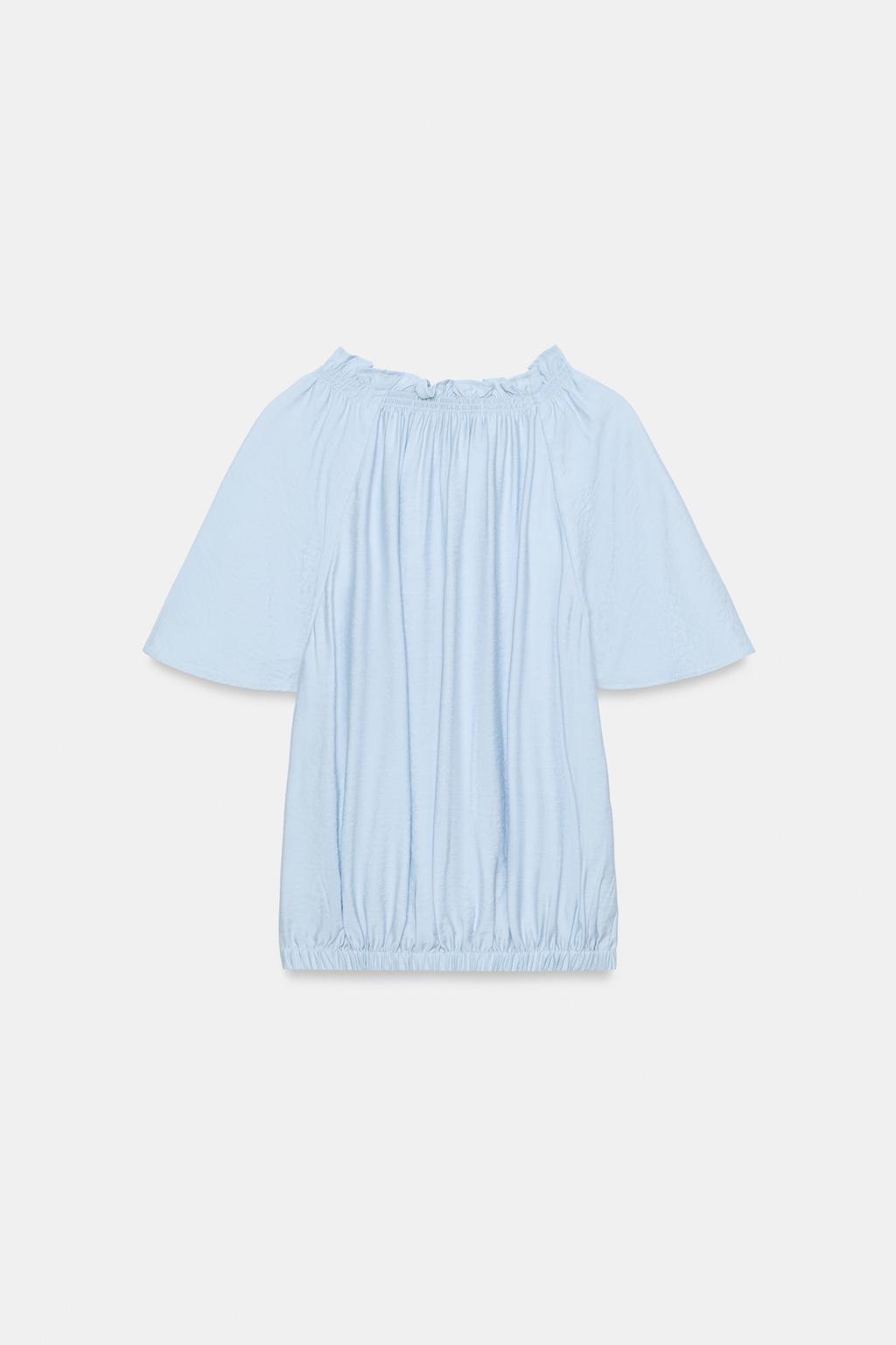 БЛУЗА В РОМАНТИЧЕСКОМ СТИЛЕ С ВОЛАНАМИ