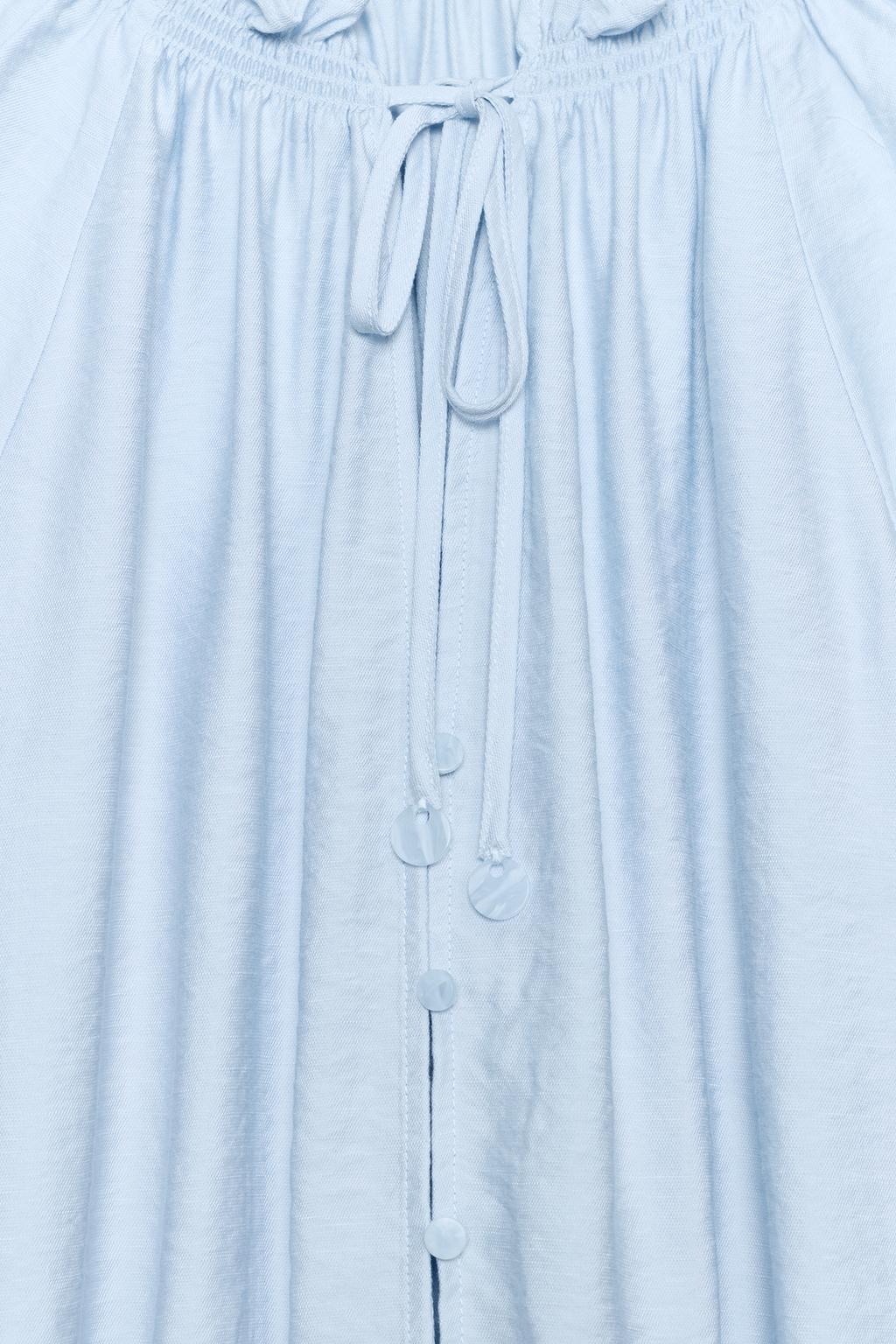 БЛУЗА В РОМАНТИЧЕСКОМ СТИЛЕ С ВОЛАНАМИ