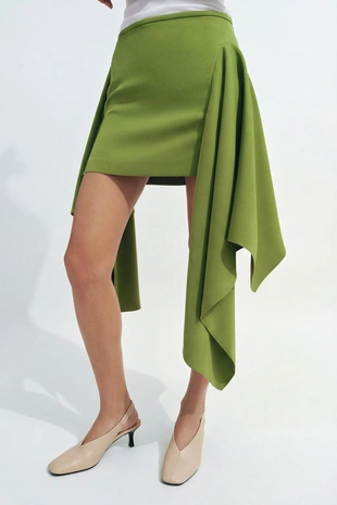 Короткая юбка с острым подолом — Zw Collection- Заказать в России