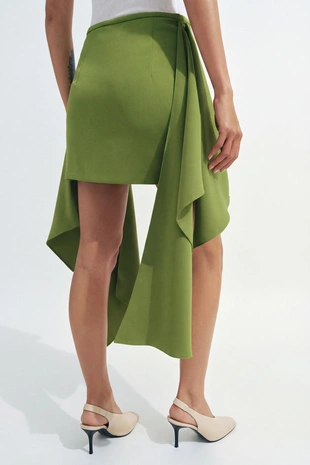 Короткая юбка с острым подолом — Zw Collection- Заказать в России