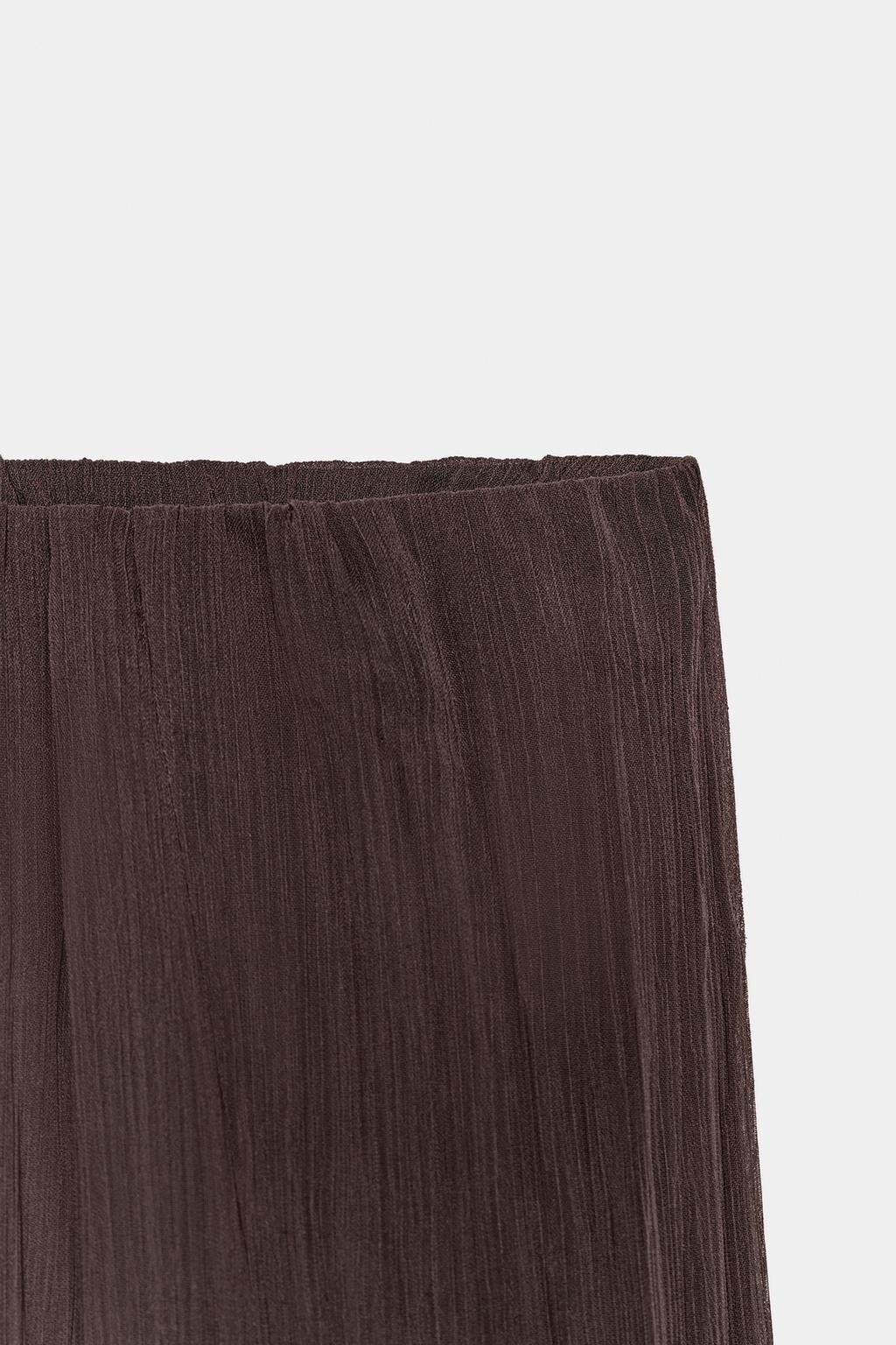 ЮБКА МИДИ С ВОЛАНАМИ И КРУЖЕВОМ