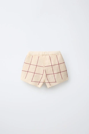 Трикотажные шорты с цветочным принтом- Заказать в России