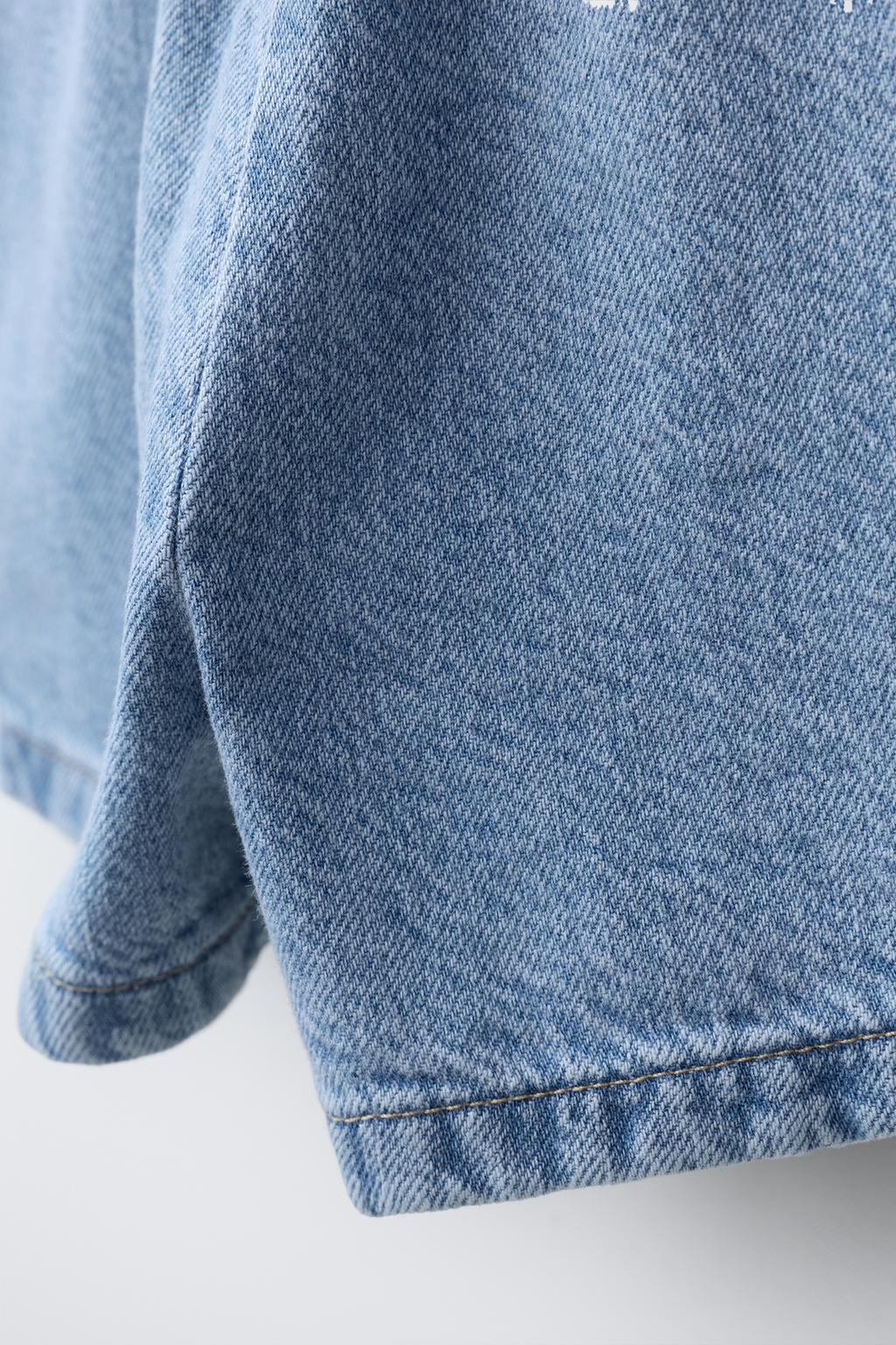 КОРОТКИЙ ДЖИНСОВЫЙ КОМБИНЕЗОН С БАНТИКАМИ