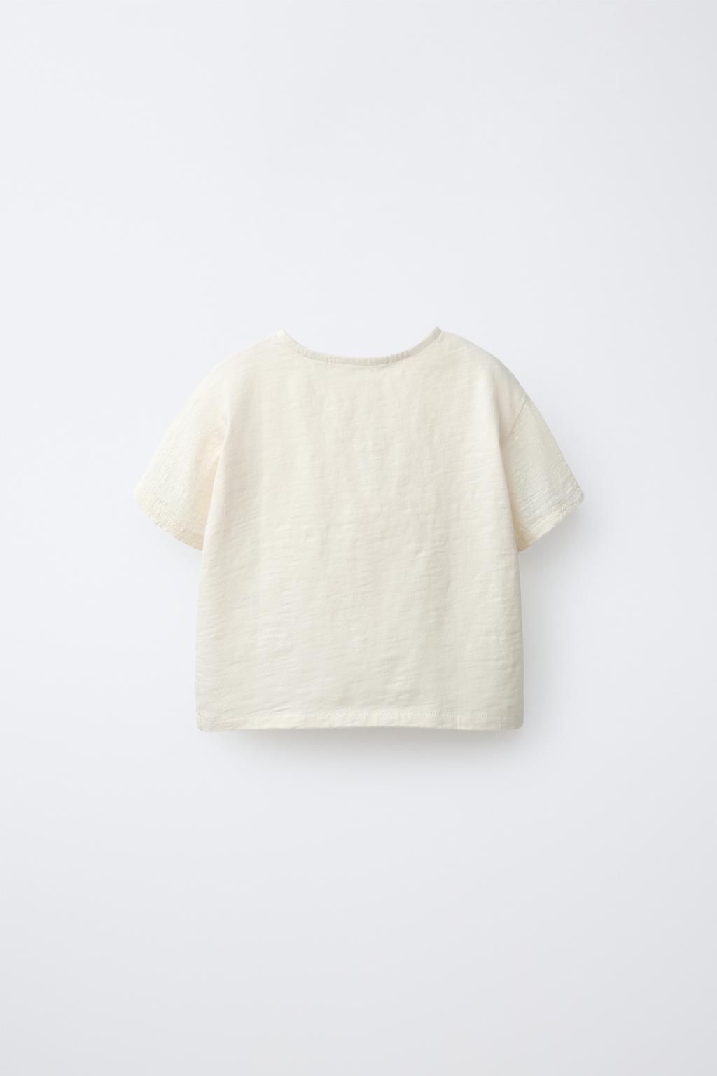 КОМБИНИРОВАННАЯ ФУТБОЛКА НА ПУГОВИЦАХ