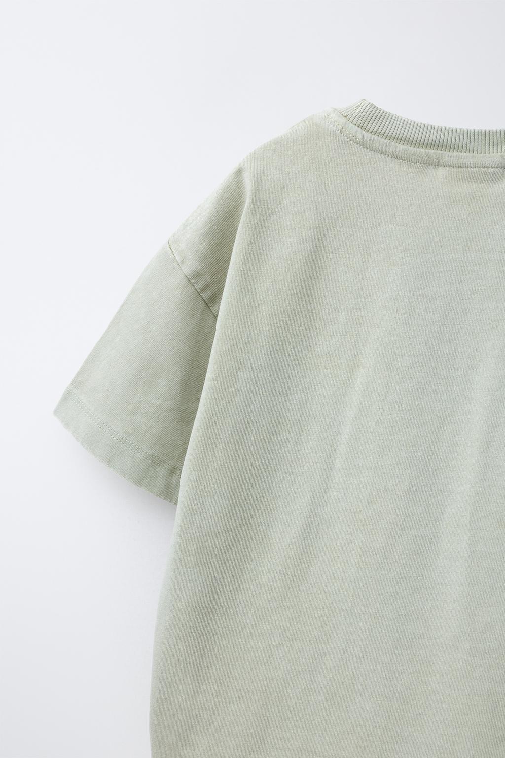 ФУТБОЛКА КРАШЕНАЯ С КАРМАНОМ