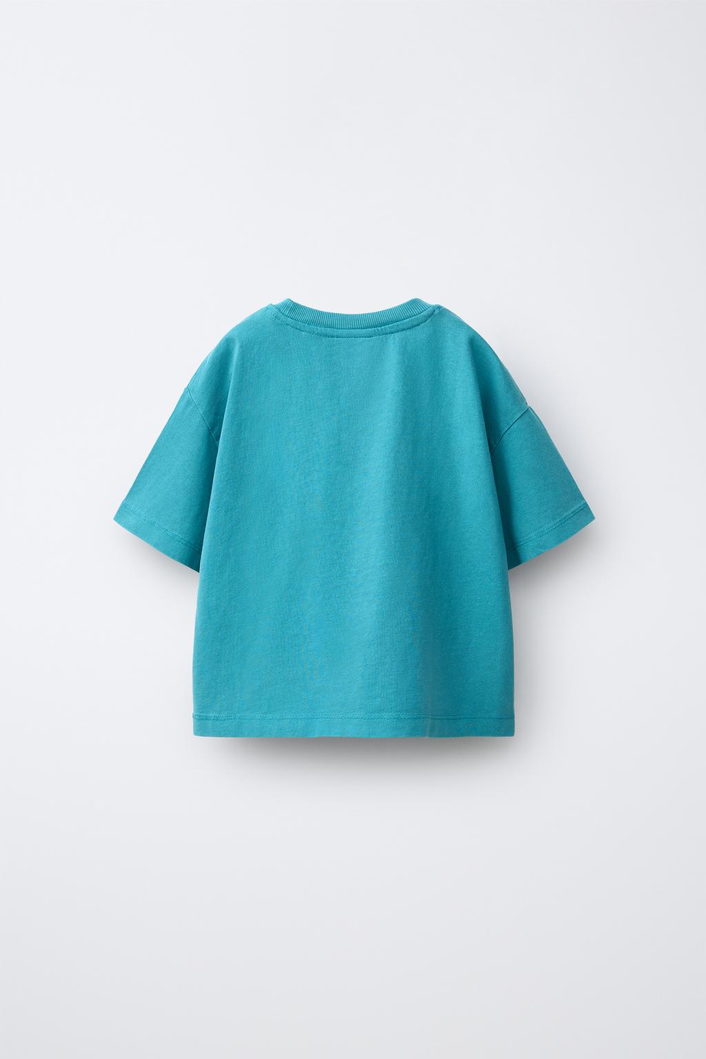 ФУТБОЛКА С КРАШЕНЫМ КАРМАНОМ