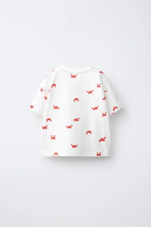 Футболка с принтом «крабы»- Заказать в России