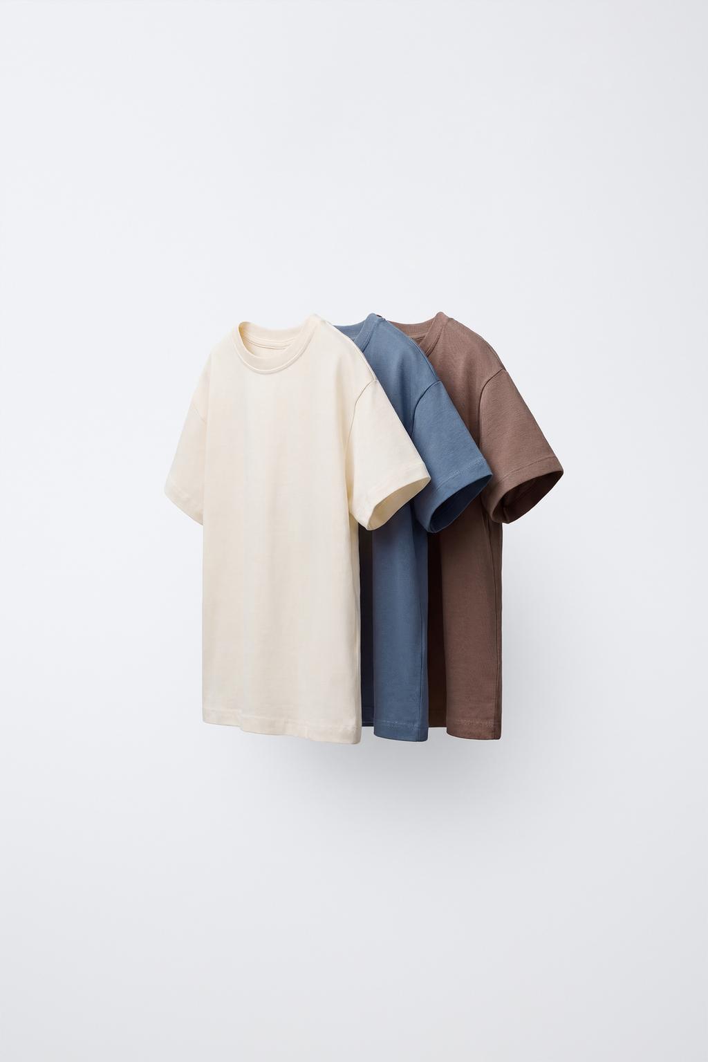 НАБОР ИЗ ТРЕХ ОДНОТОННЫХ ФУТБОЛОК