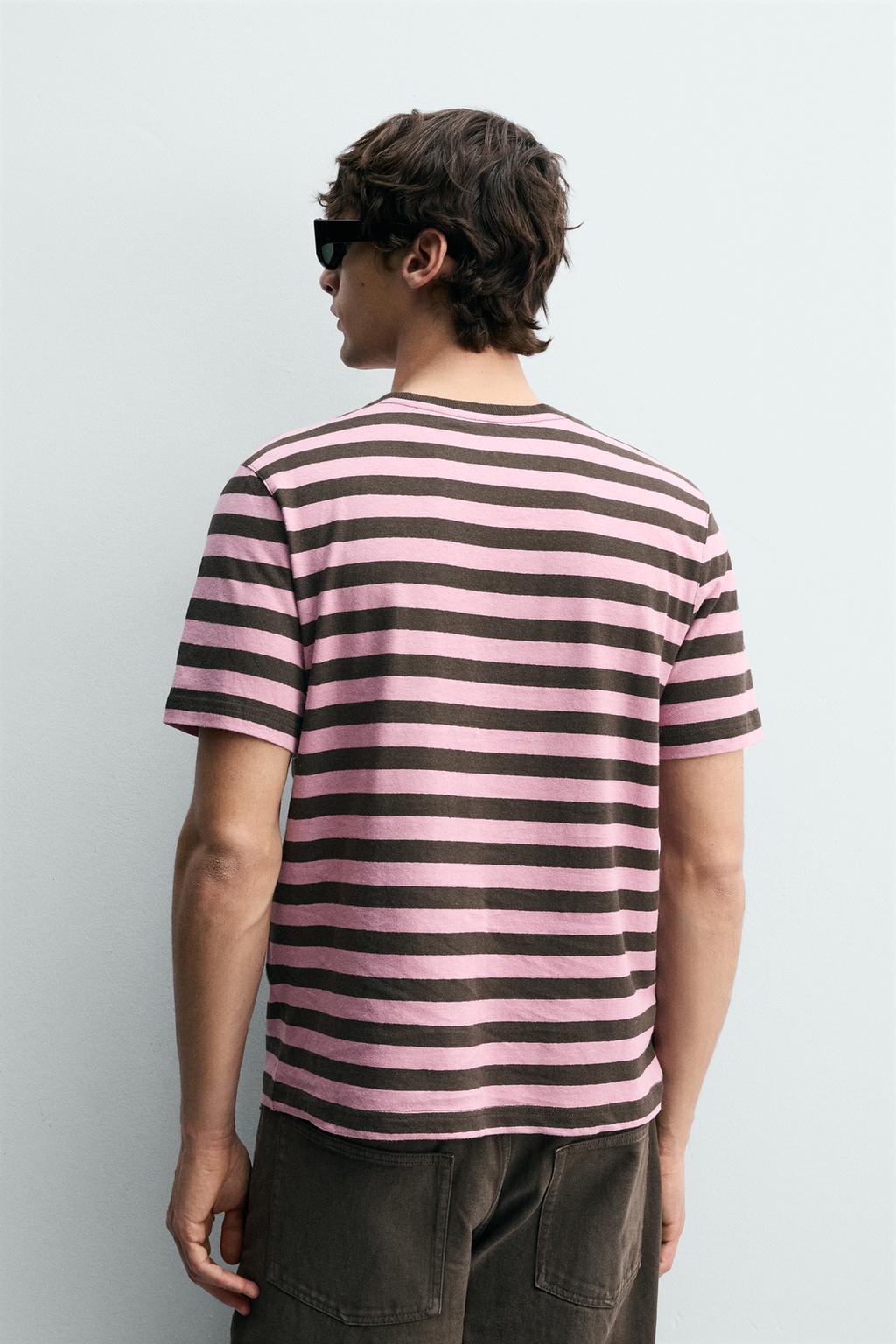 ЖАККАРДОВАЯ ФУТБОЛКА В ПОЛОСКУ