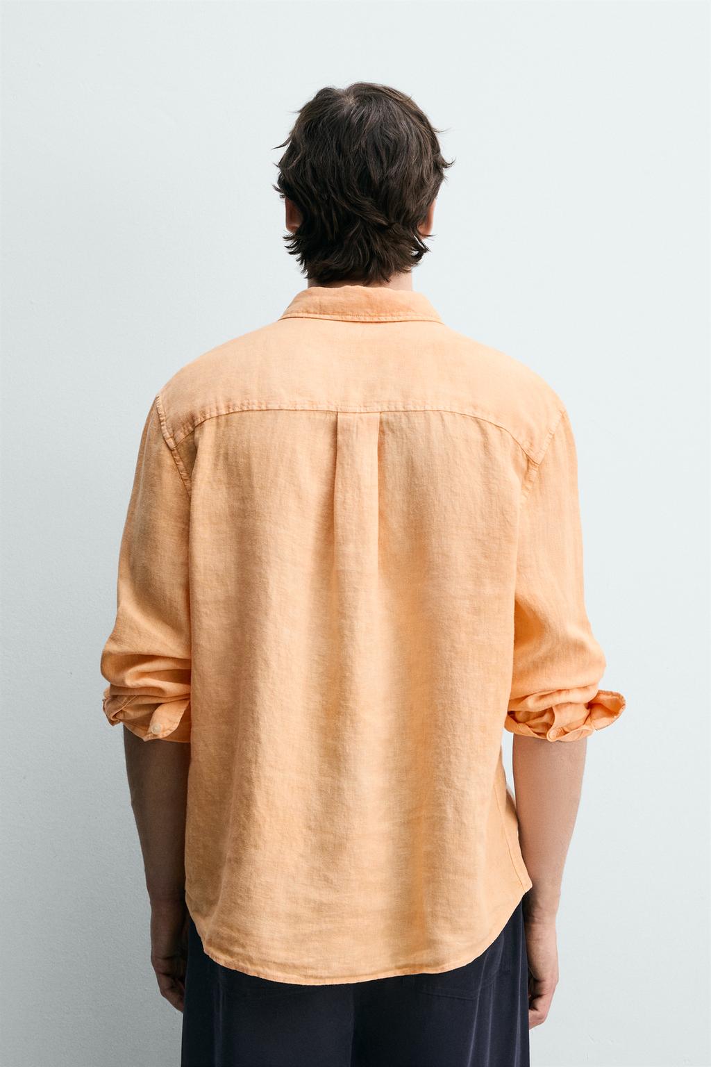 РУБАШКА ИЗ 100% ЛЬНА