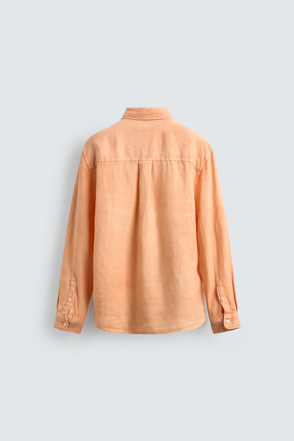 РУБАШКА ИЗ 100% ЛЬНА