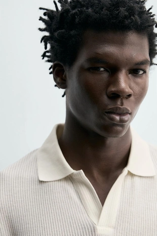 Поло в вертикальный рубчик- Заказать в России