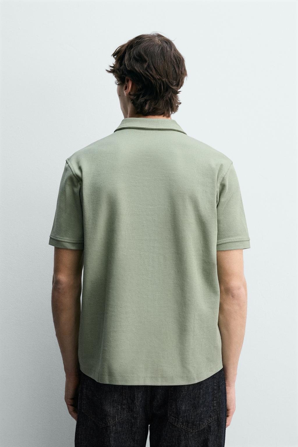 ПОЛО REGULAR FIT С РЕЛЬЕФНОЙ СТРУКТУРОЙ