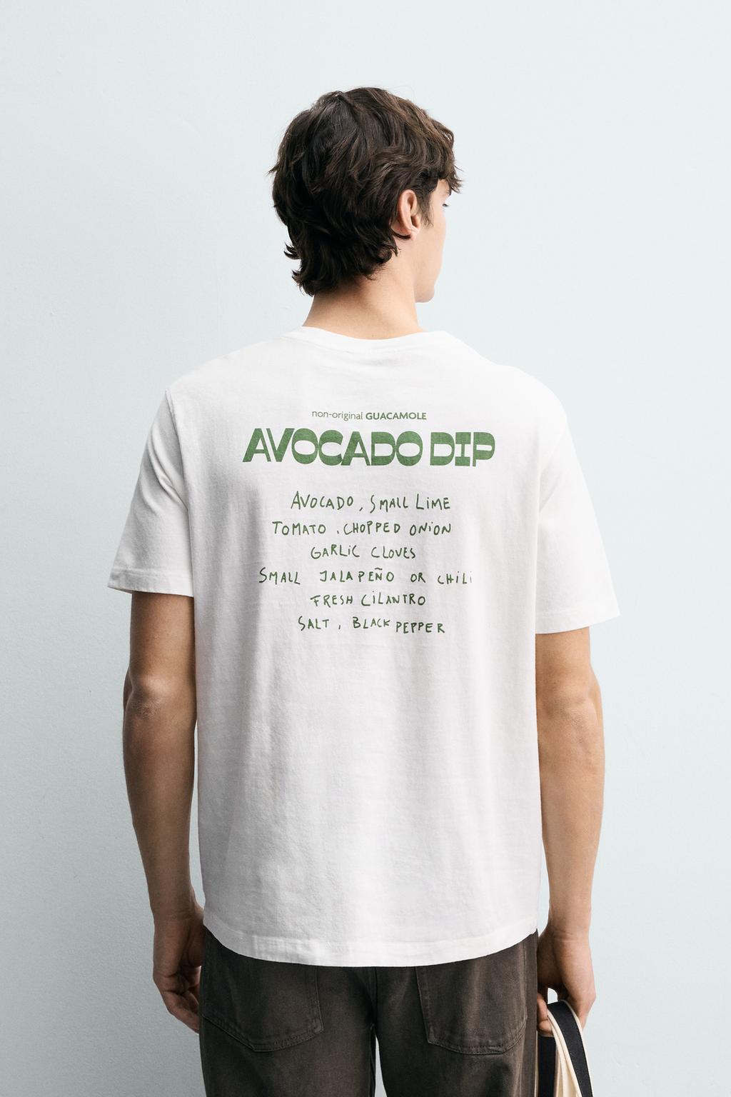 ФУТБОЛКА С ВЫШИВКОЙ «АВОКАДО»