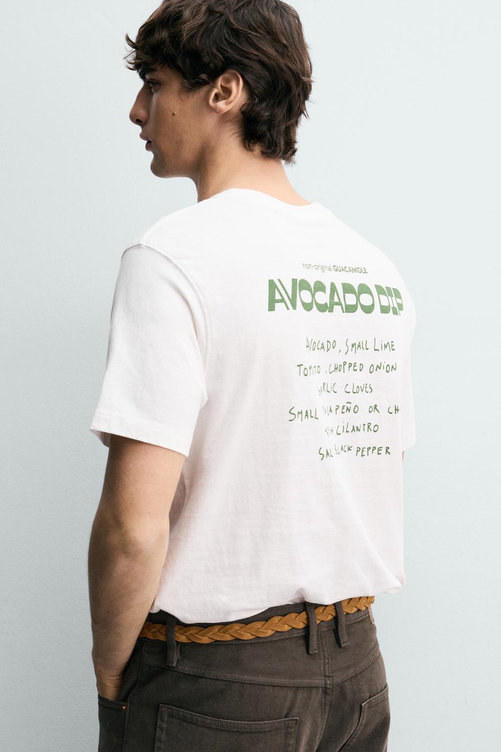 ФУТБОЛКА С ВЫШИВКОЙ «АВОКАДО»