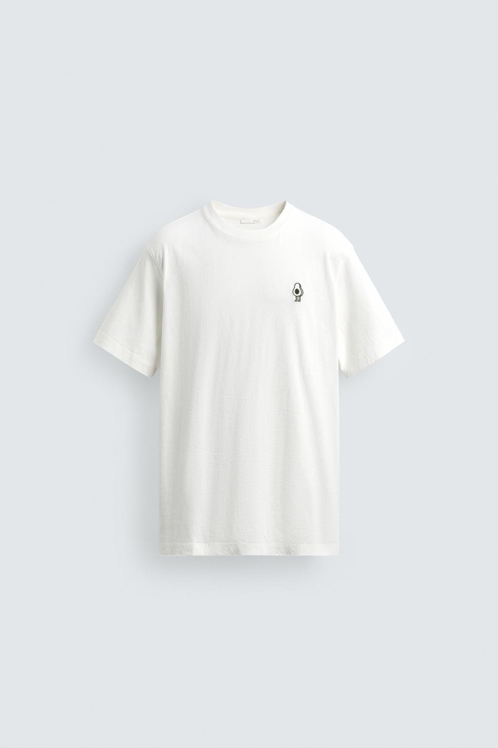 ФУТБОЛКА С ВЫШИВКОЙ «АВОКАДО»