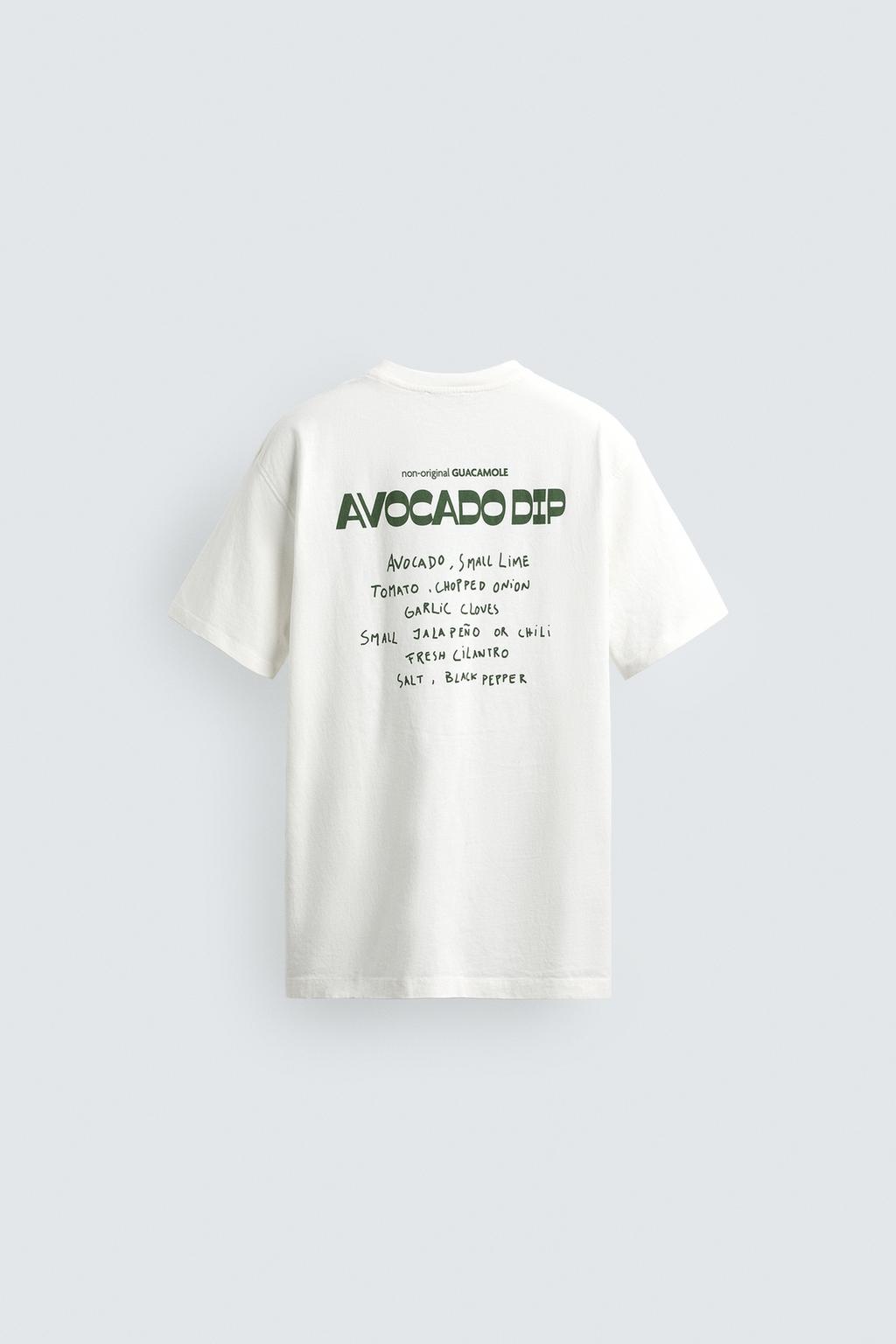 ФУТБОЛКА С ВЫШИВКОЙ «АВОКАДО»