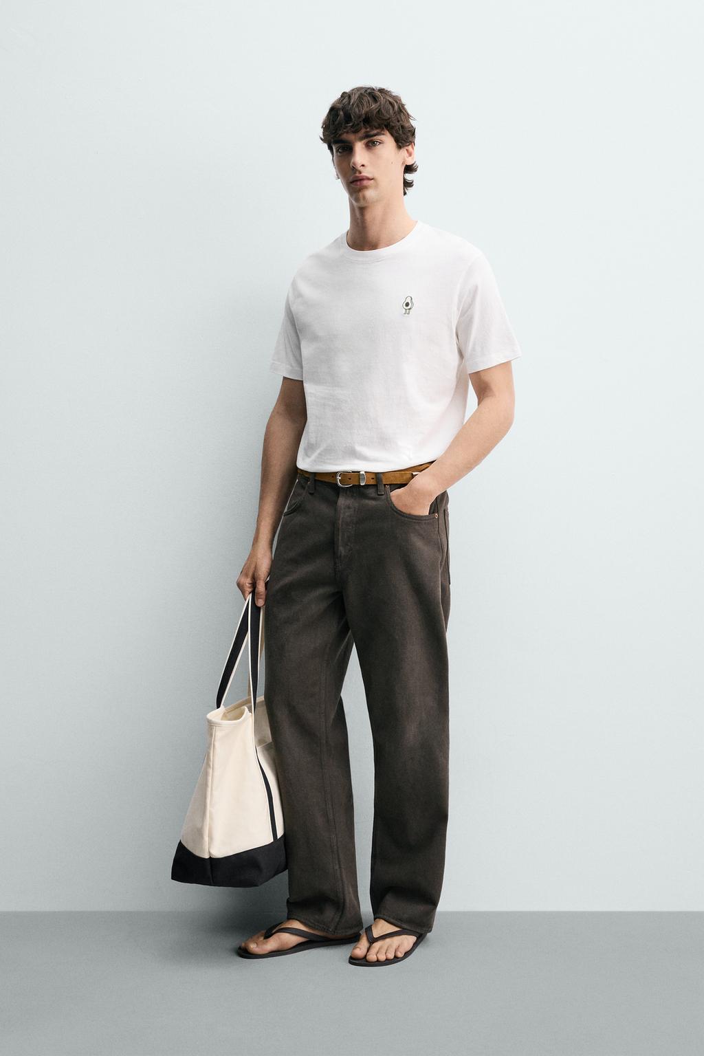 ФУТБОЛКА С ВЫШИВКОЙ «АВОКАДО»