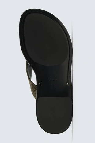 Кожаные сандалии с ремешками