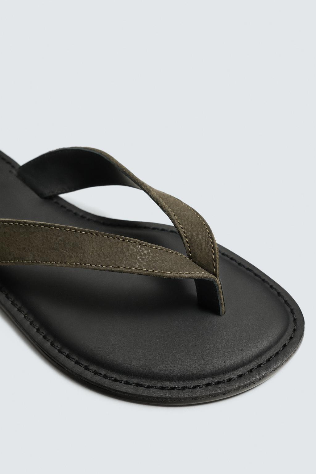 КОЖАНЫЕ САНДАЛИИ С РЕМЕШКАМИ