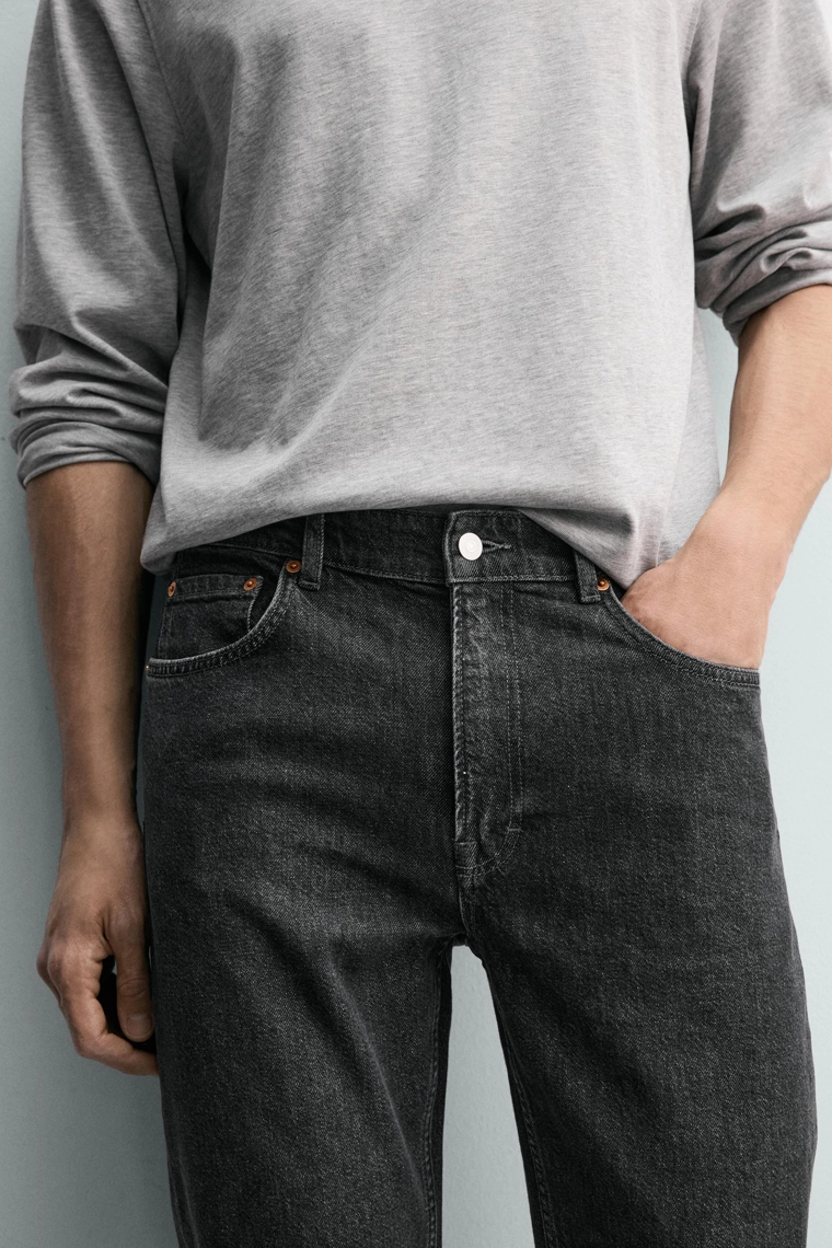 Джинсы легкие с регулярной посадкой