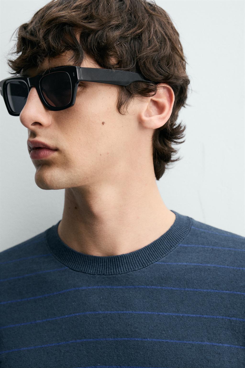 ФУТБОЛКА В ПОЛОСКУ ИЗ ХЛОПКА И ЛЬНА