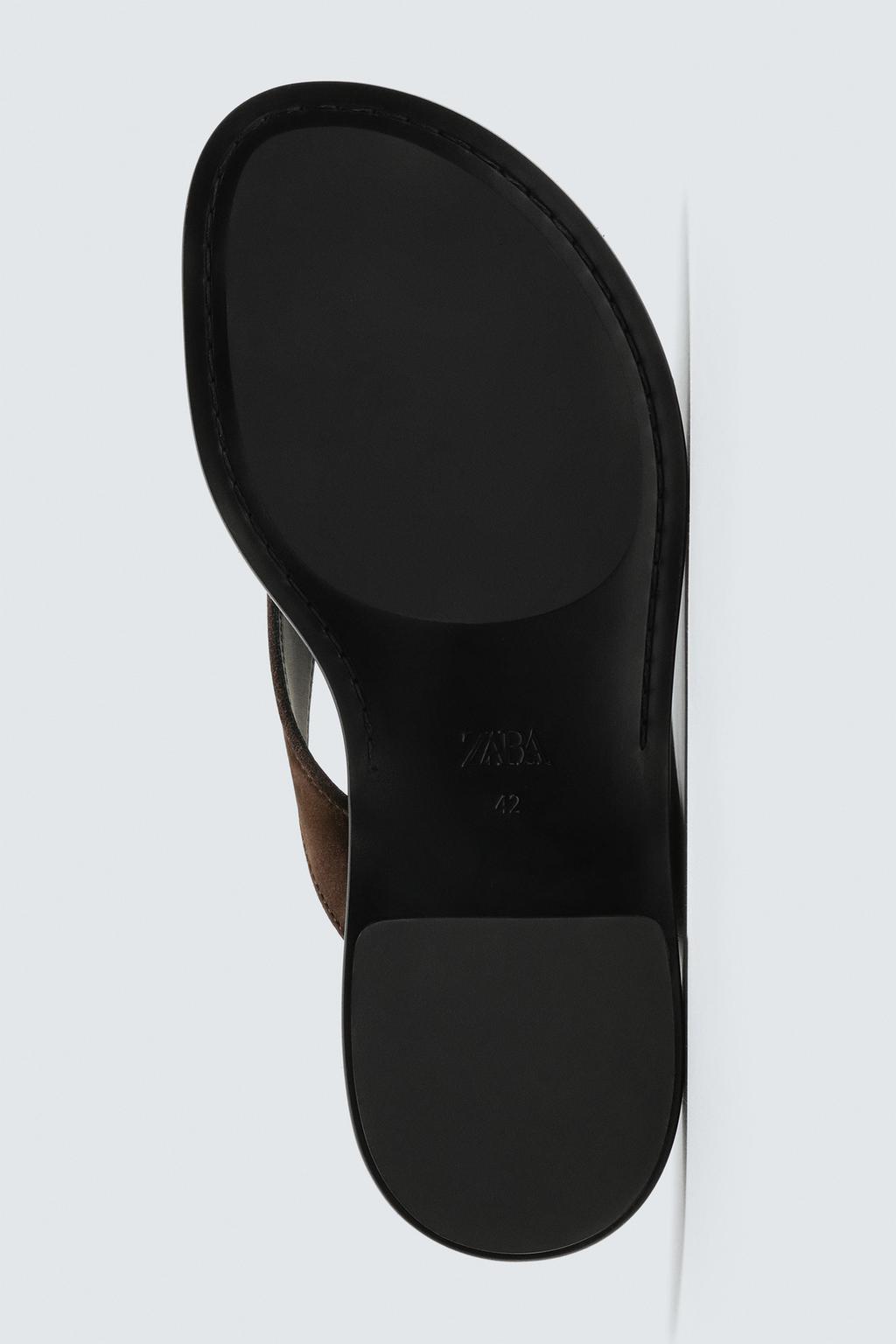 КОЖАНЫЕ САНДАЛИИ С РЕМЕШКАМИ