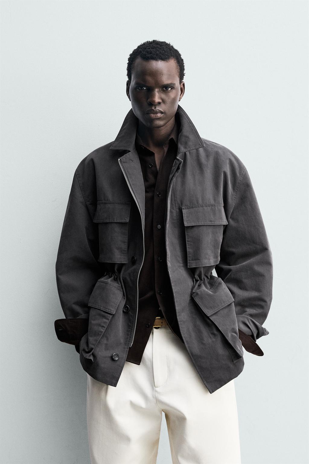 КУРТКА КАРГО ИЗ ВЫСОКОТЕХНОЛОГИЧНОЙ ТКАНИ